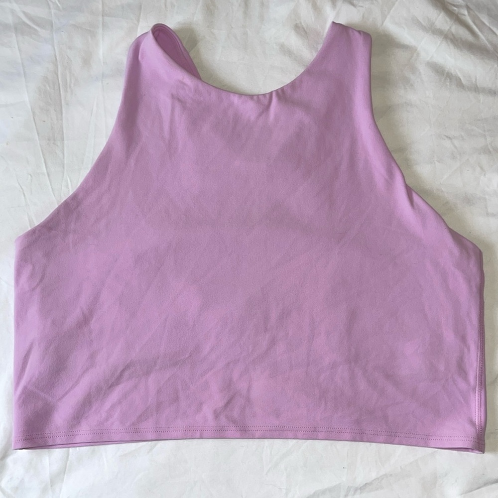 Athleta conscious crop bra large D-DD